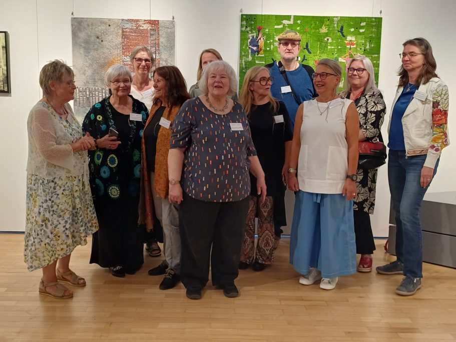 Einige Künstler waren zur Vernissage gekommen